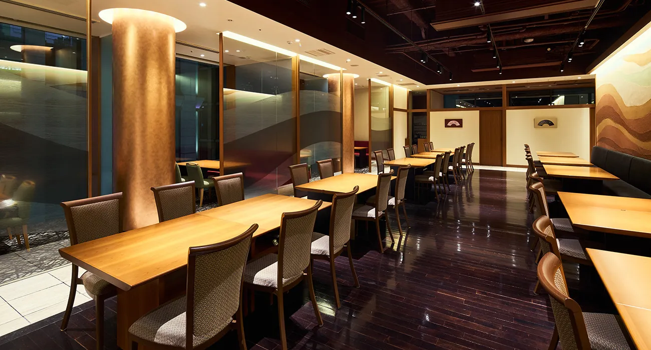 銀座 らん月の店内